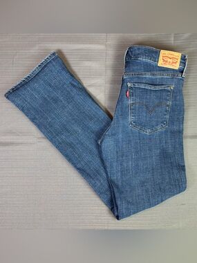 Levi’s 315 Shaping Bootcut Jeans Womens 30x32 Mid Rise Stretch Blue Denim